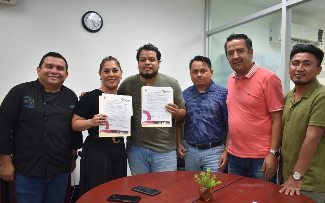 UT Chetumal firma carta de intención con empresa extranjera.